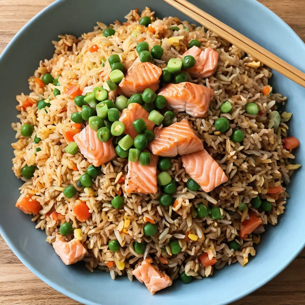 Salmon Fried Rice