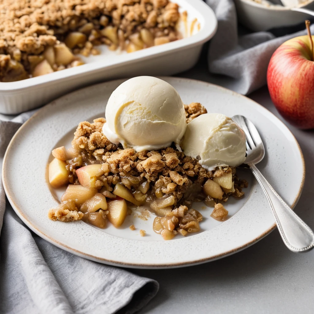 Breakfast Apple Crisp