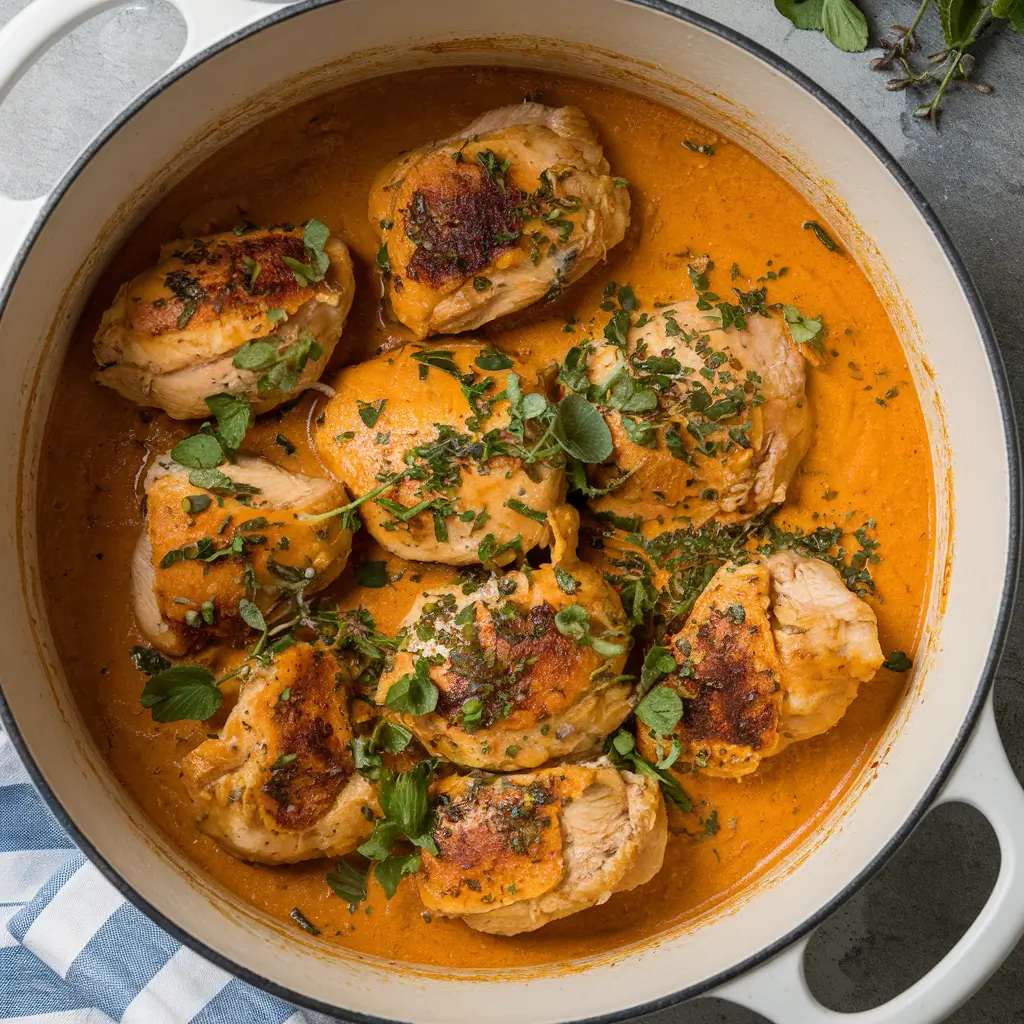 Chicken Fricassée